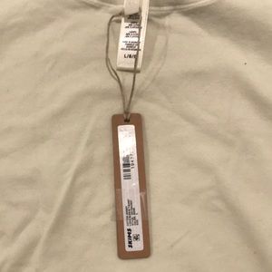 Skims Large Cotton Jersey Long Sleeve